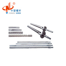 55mm single screw barrel for extruder / film blowing screw barrel / screw and barrel for PVC foam core plastic machinery parts